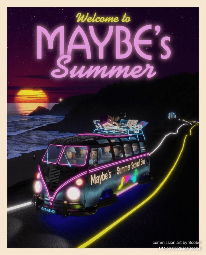 Maybe's Summer logo
